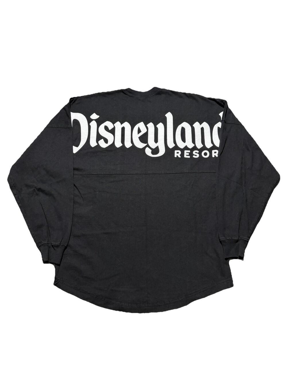 Disney Spirit Jersey Size XS Black Disneyland Resort Pullover Long Sleeve